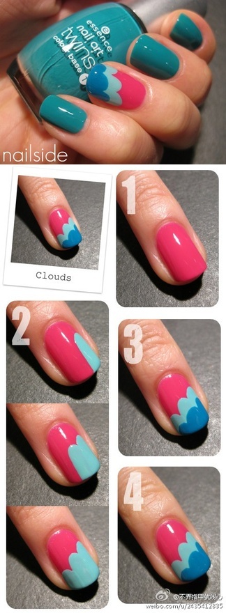 10 Step by Step nail art designs for Beginners – Alizeh's ...